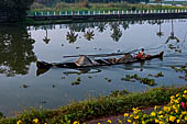 Kerala backwaters, sunrise from our guesthouse at Kumarakom 